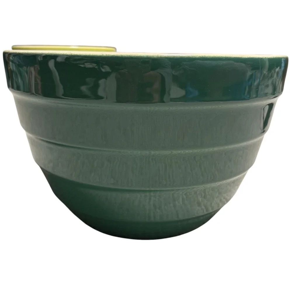 Crate & Barrel Retired‎ Parker Beehive Ceramic Nesting Mixing Bowls Set of 3